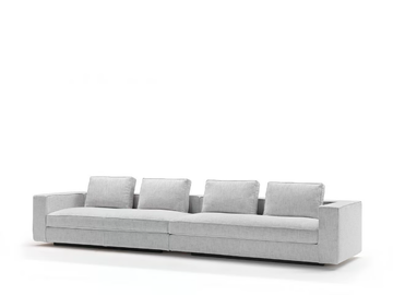 GENESIS - Modular fabric sofa with removable cover by Siwa Soft Style - view 3